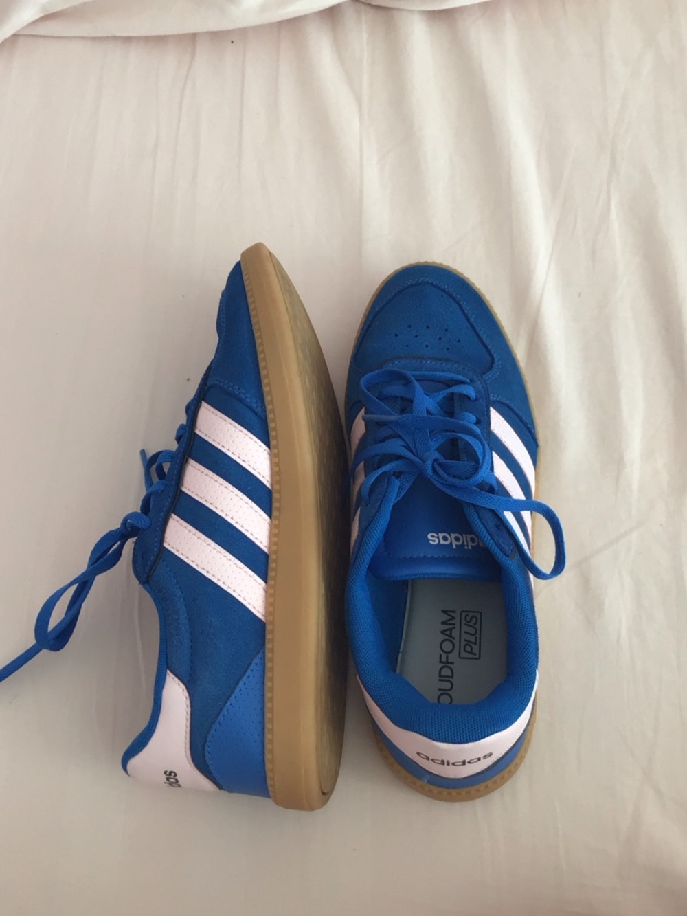 adidas Blue & Light Pink Sneakers